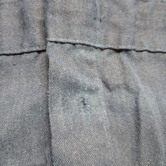 Men Flame Resistant FR Long Utility Coverall Blue - Picture 12 of 15